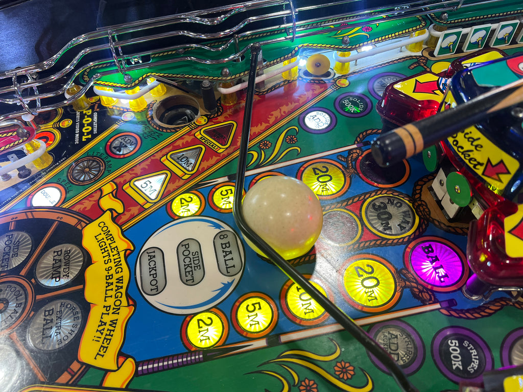 Cue Ball Wizard - 1992 Gottlieb Pinball Machine - WORKS 100% - Nice Game Ready for your Home or Arcade!