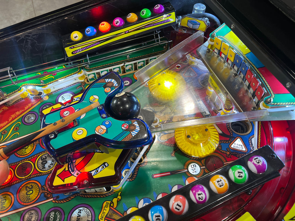 Cue Ball Wizard - 1992 Gottlieb Pinball Machine - WORKS 100% - Nice Game Ready for your Home or Arcade!