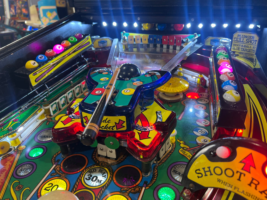 Cue Ball Wizard - 1992 Gottlieb Pinball Machine - WORKS 100% - Nice Game Ready for your Home or Arcade!
