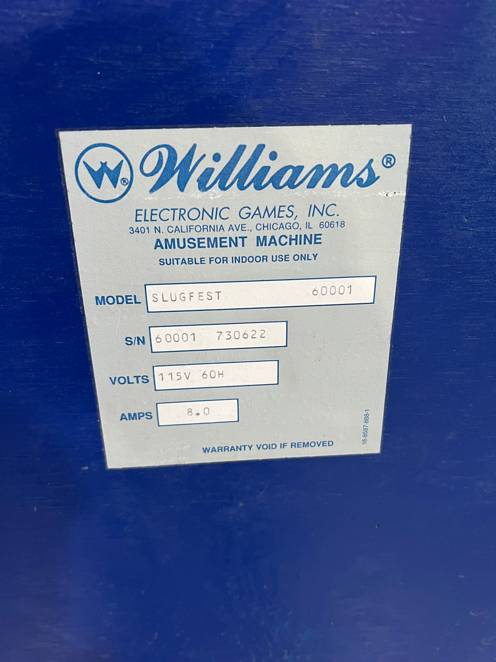 Slugfest 1991 Pitch and Bat Williams Pinball Machine - WORKS 100% - Nice Game DISPENSES BASEBALL CARDS!!! Card Shop Ready!