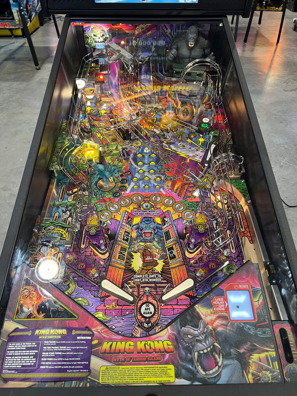 KING KONG PREMIUM - 2026 Stern Pinball Machine - WORKS 100% - Brand New - INSIDER CONNECTED