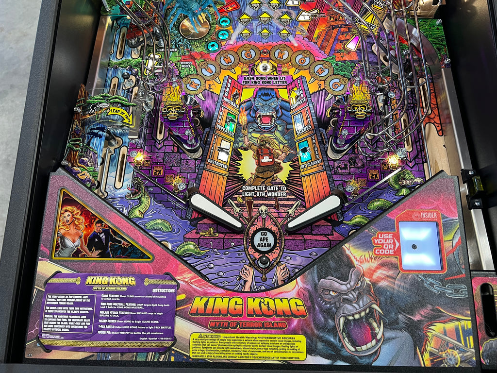 KING KONG PREMIUM - 2026 Stern Pinball Machine - WORKS 100% - Brand New - INSIDER CONNECTED