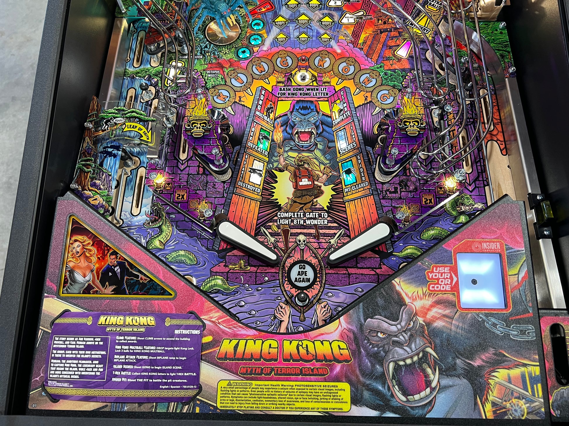 KING KONG PREMIUM - 2026 Stern Pinball Machine - WORKS 100% - Brand New - INSIDER CONNECTED