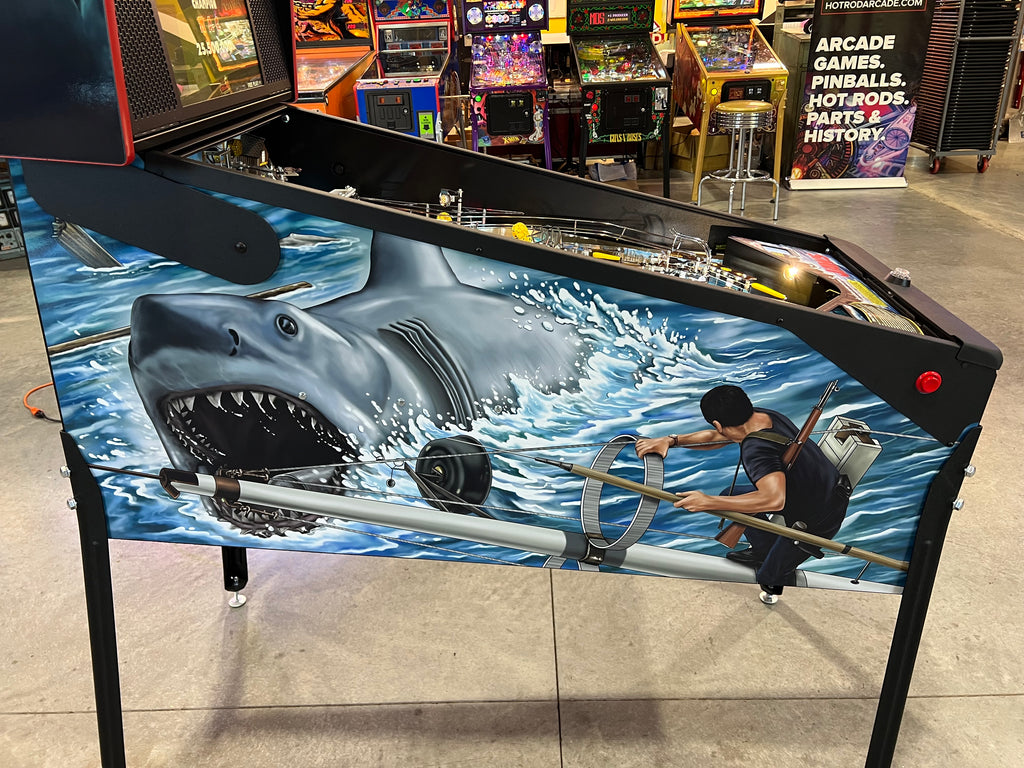 JAWS PREMIUM - 2026 Stern Pinball Machine - WORKS 100% - Brand New - INSIDER CONNECTED