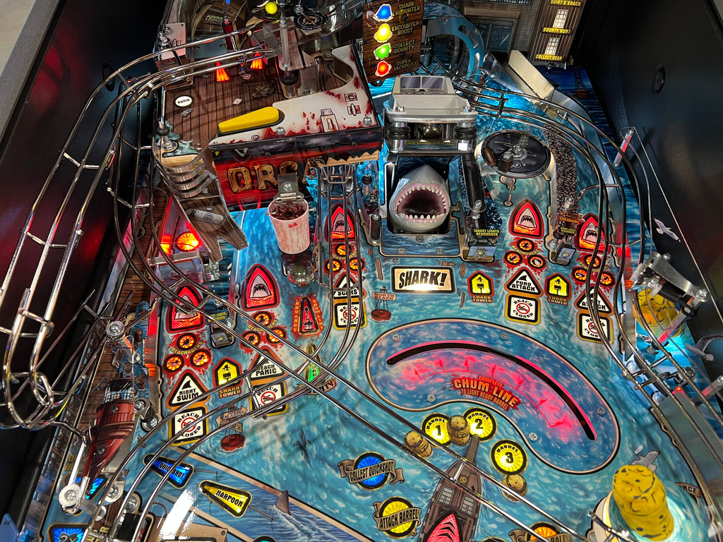 JAWS PREMIUM - 2026 Stern Pinball Machine - WORKS 100% - Brand New - INSIDER CONNECTED