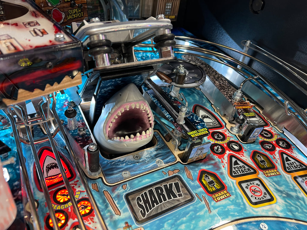 JAWS PREMIUM - 2026 Stern Pinball Machine - WORKS 100% - Brand New - INSIDER CONNECTED