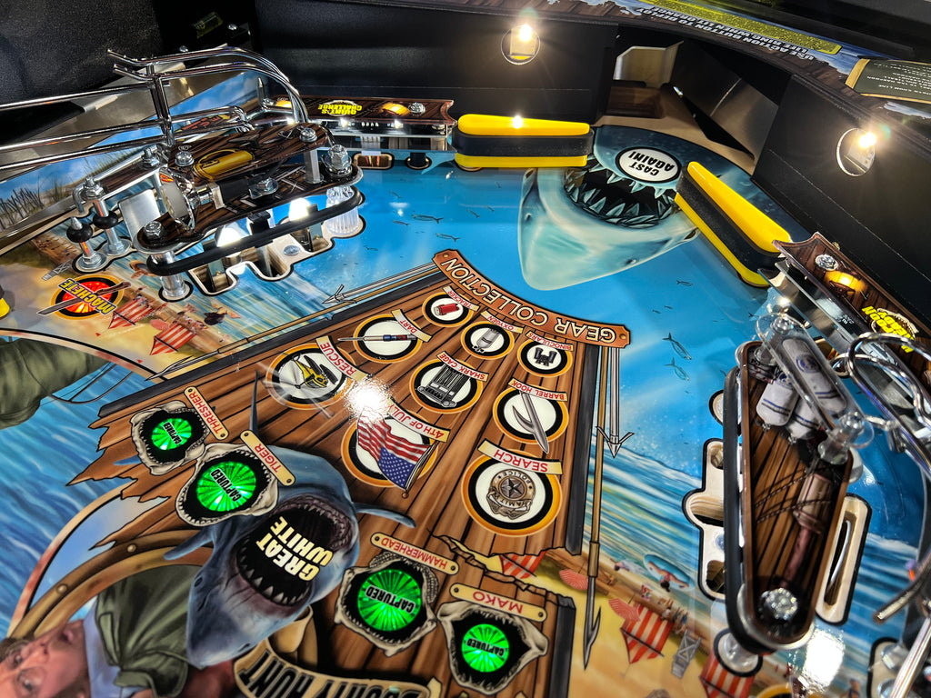JAWS PREMIUM - 2026 Stern Pinball Machine - WORKS 100% - Brand New - INSIDER CONNECTED