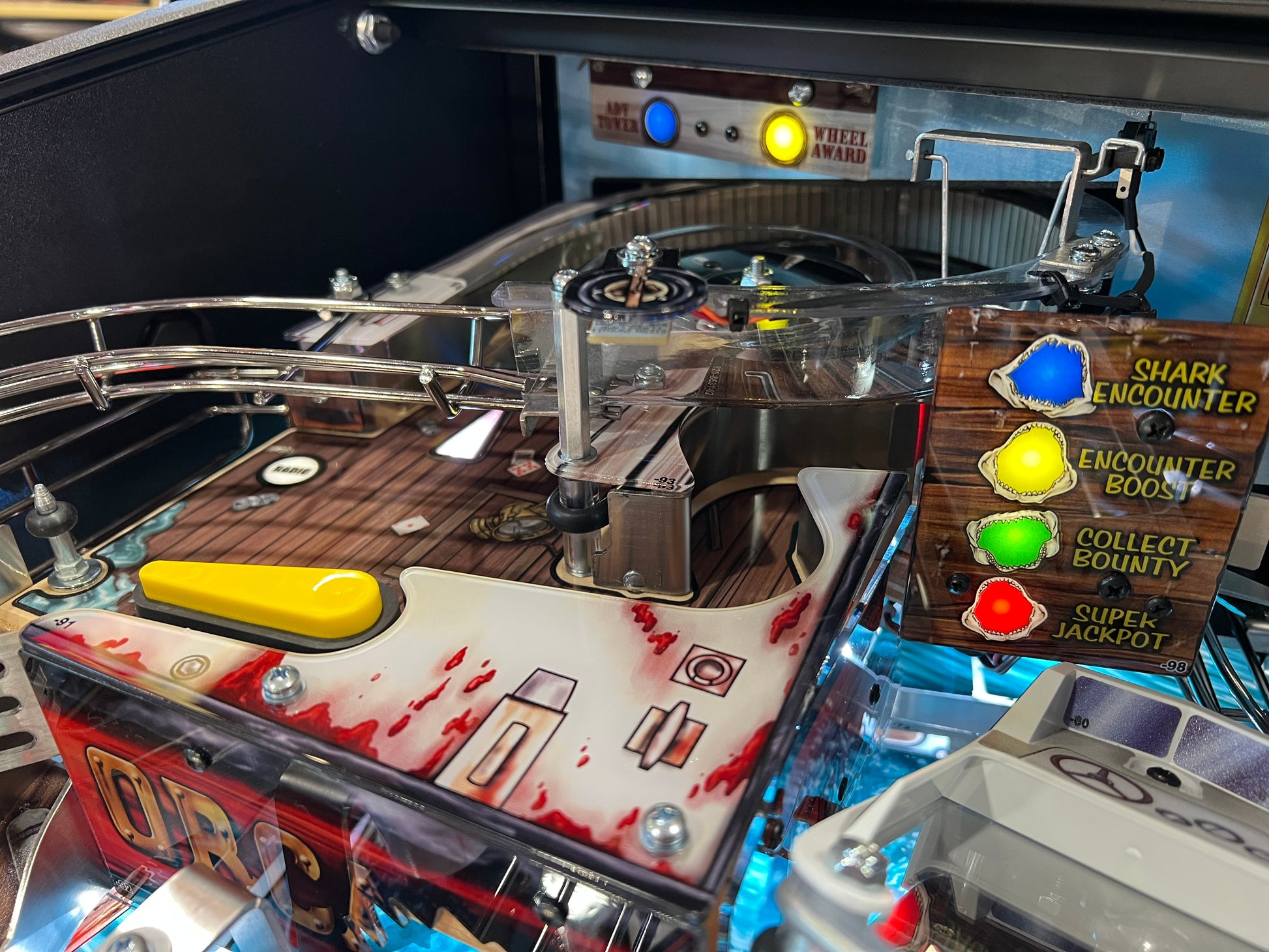 JAWS PREMIUM - 2026 Stern Pinball Machine - WORKS 100% - Brand New - INSIDER CONNECTED