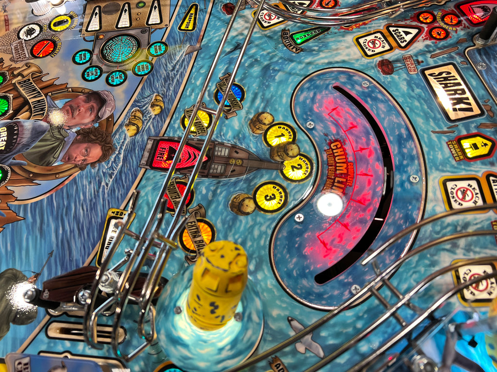 JAWS PREMIUM - 2026 Stern Pinball Machine - WORKS 100% - Brand New - INSIDER CONNECTED