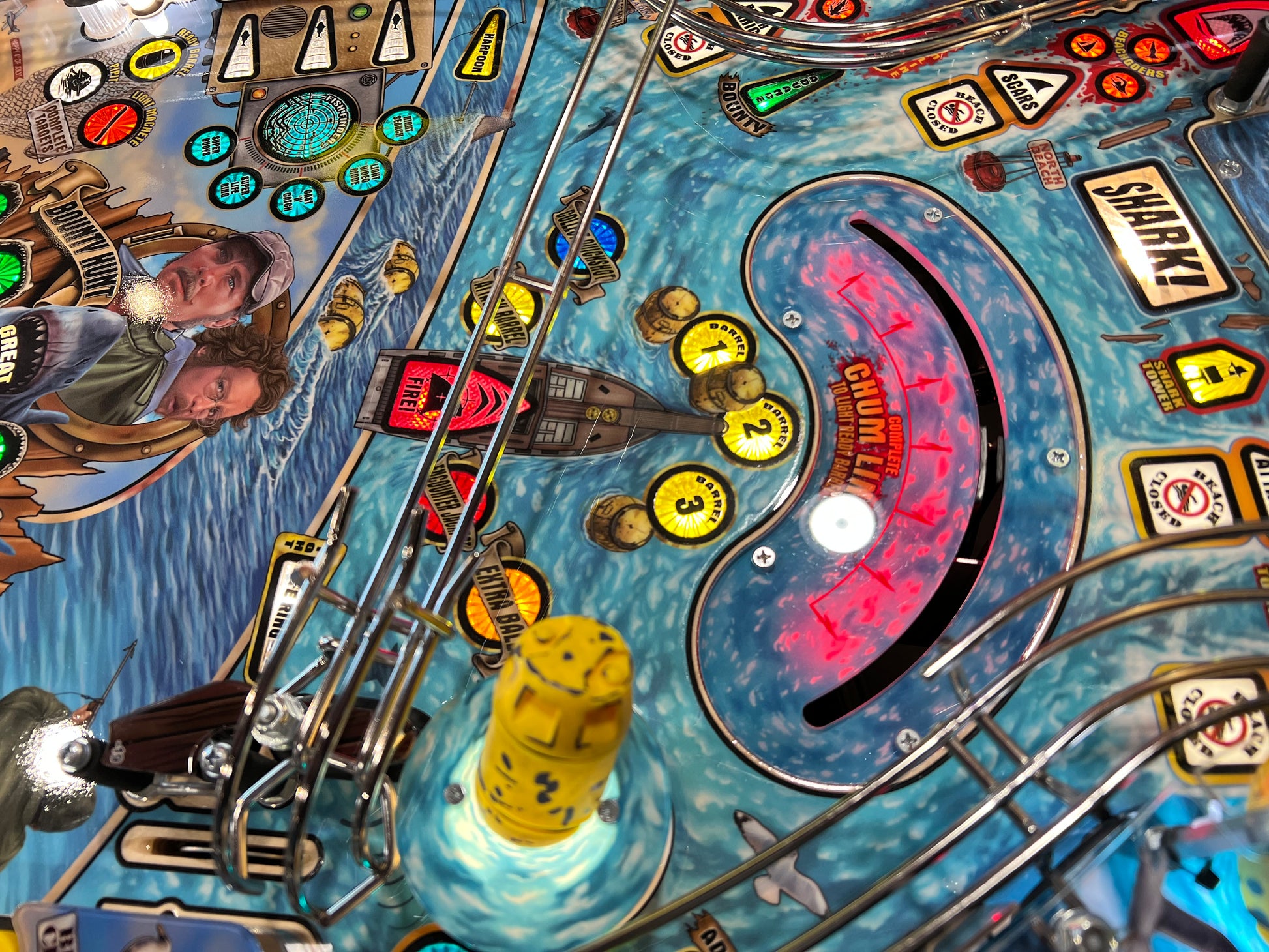 JAWS PREMIUM - 2026 Stern Pinball Machine - WORKS 100% - Brand New - INSIDER CONNECTED