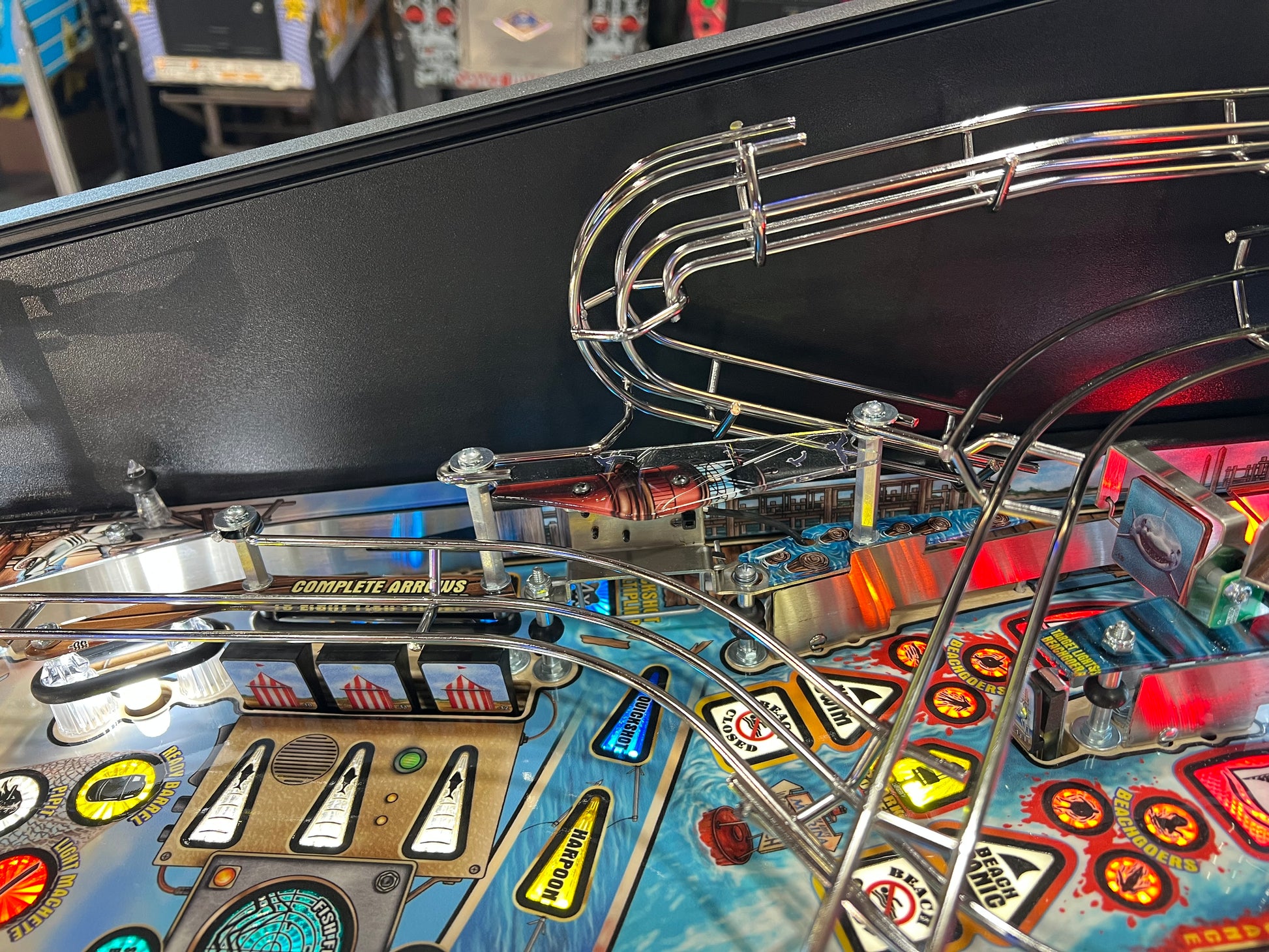 JAWS PREMIUM - 2026 Stern Pinball Machine - WORKS 100% - Brand New - INSIDER CONNECTED