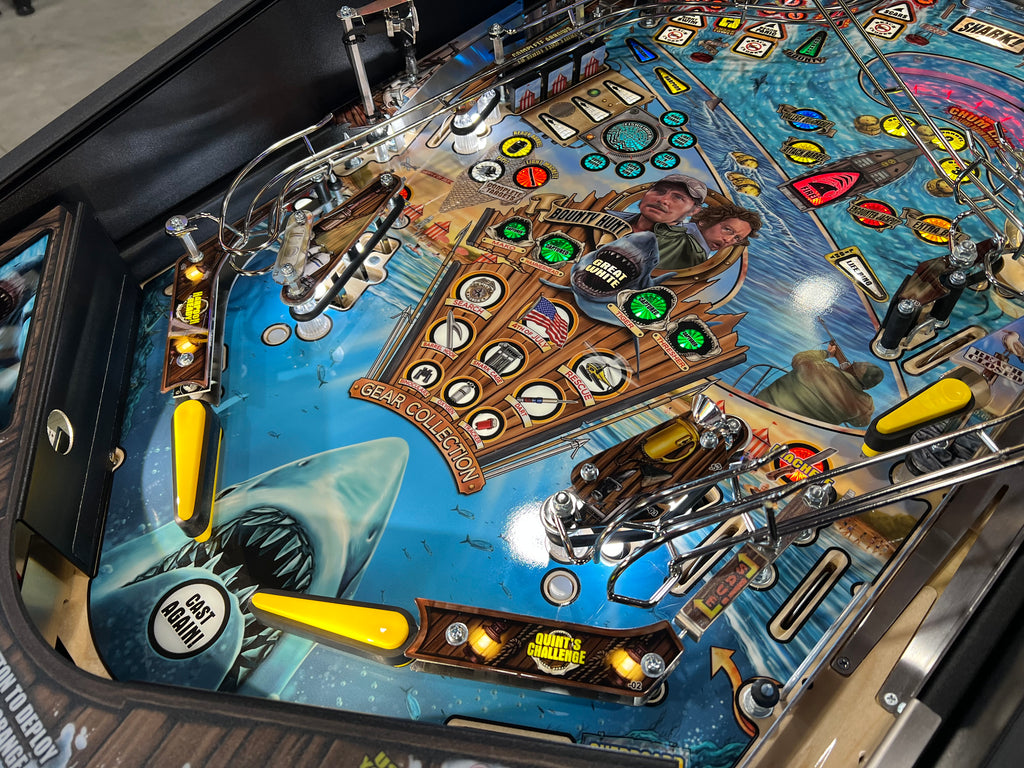 JAWS PREMIUM - 2026 Stern Pinball Machine - WORKS 100% - Brand New - INSIDER CONNECTED