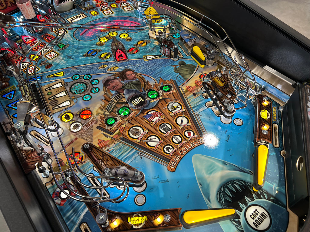 JAWS PREMIUM - 2026 Stern Pinball Machine - WORKS 100% - Brand New - INSIDER CONNECTED