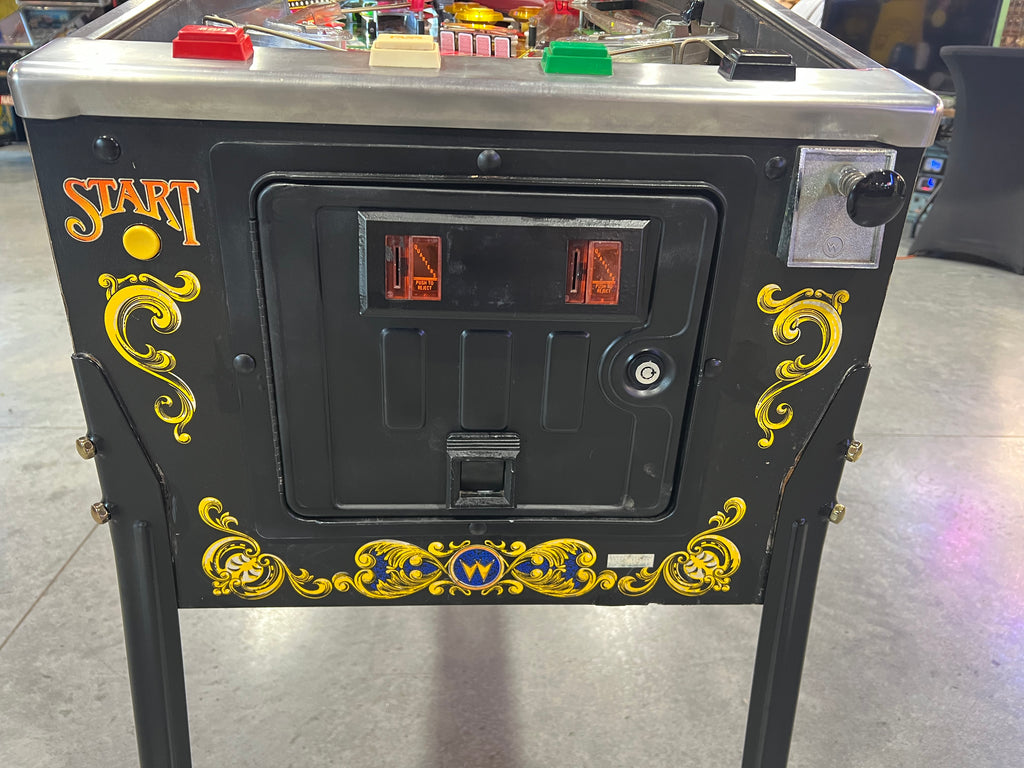Riverboat Gambler - 1990 Williams Pinball Machine - WORKS 100% - READY TO GO! Every Element Works AS IT SHOULD!