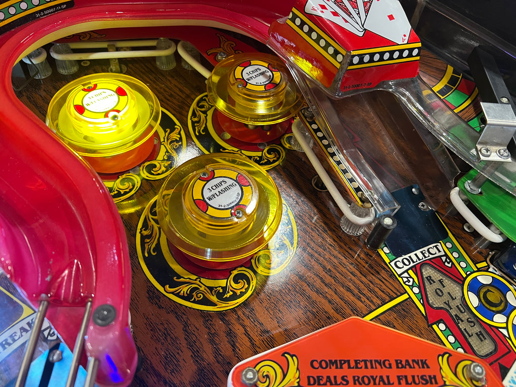 Riverboat Gambler - 1990 Williams Pinball Machine - WORKS 100% - READY TO GO! Every Element Works AS IT SHOULD!