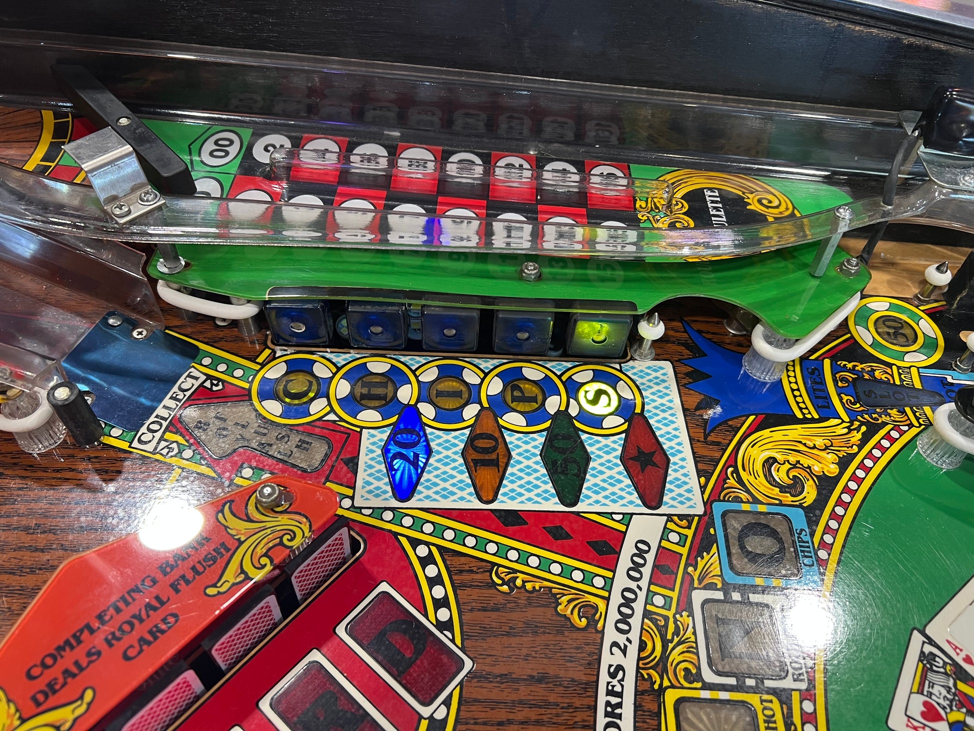 Riverboat Gambler - 1990 Williams Pinball Machine - WORKS 100% - READY TO GO! Every Element Works AS IT SHOULD!