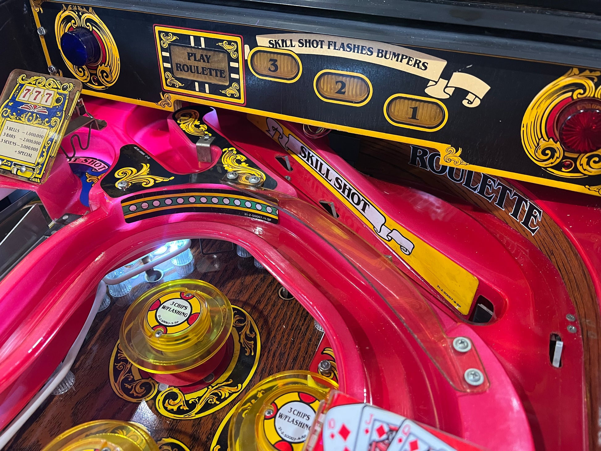 Riverboat Gambler - 1990 Williams Pinball Machine - WORKS 100% - READY TO GO! Every Element Works AS IT SHOULD!