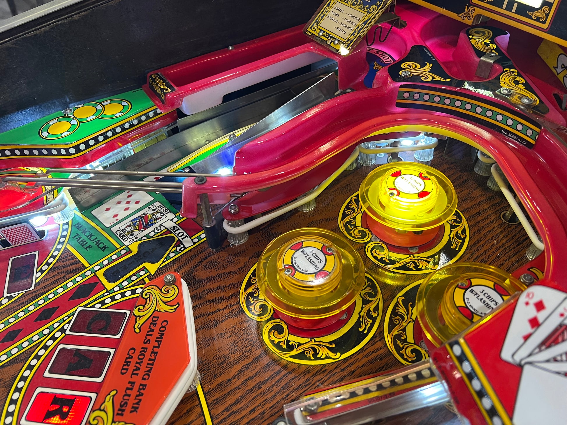 Riverboat Gambler - 1990 Williams Pinball Machine - WORKS 100% - READY TO GO! Every Element Works AS IT SHOULD!