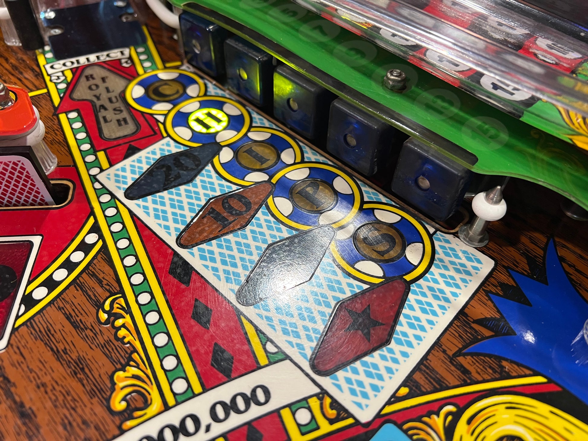Riverboat Gambler - 1990 Williams Pinball Machine - WORKS 100% - READY TO GO! Every Element Works AS IT SHOULD!
