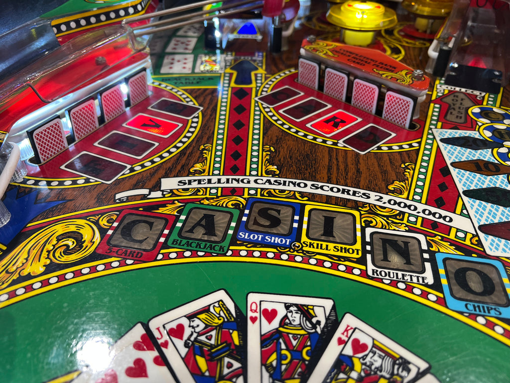 Riverboat Gambler - 1990 Williams Pinball Machine - WORKS 100% - READY TO GO! Every Element Works AS IT SHOULD!