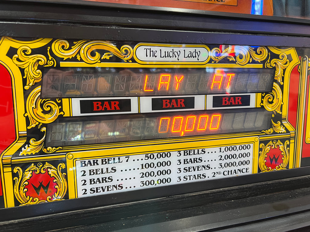 Riverboat Gambler - 1990 Williams Pinball Machine - WORKS 100% - READY TO GO! Every Element Works AS IT SHOULD!