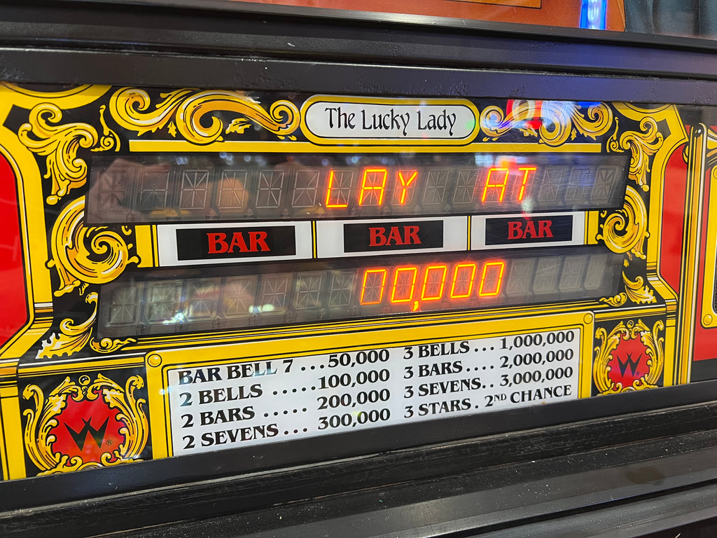 Riverboat Gambler - 1990 Williams Pinball Machine - WORKS 100% - READY TO GO! Every Element Works AS IT SHOULD!