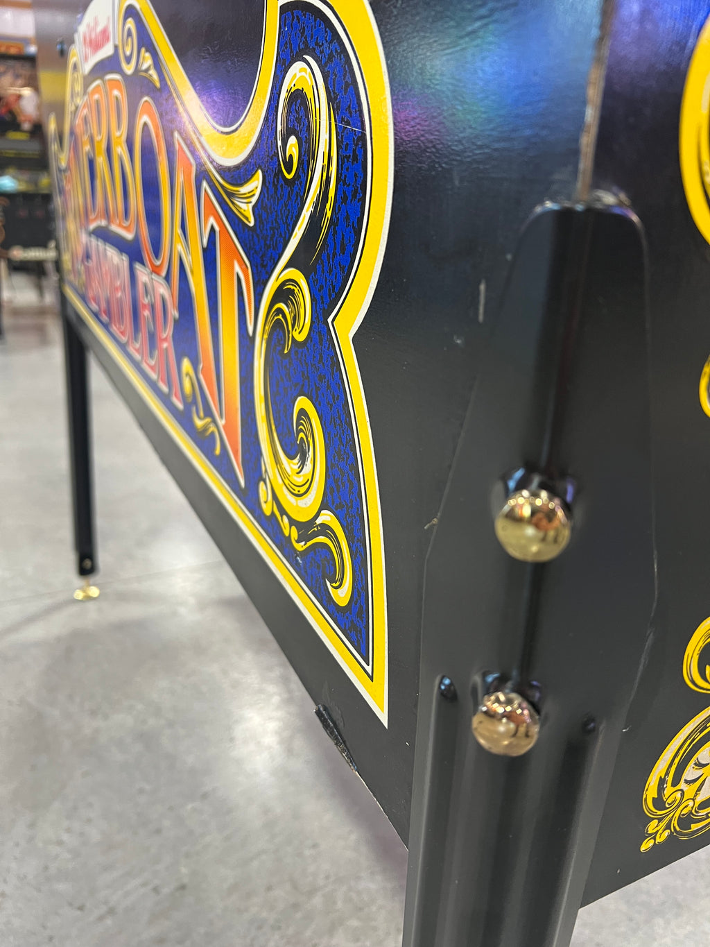 Riverboat Gambler - 1990 Williams Pinball Machine - WORKS 100% - READY TO GO! Every Element Works AS IT SHOULD!