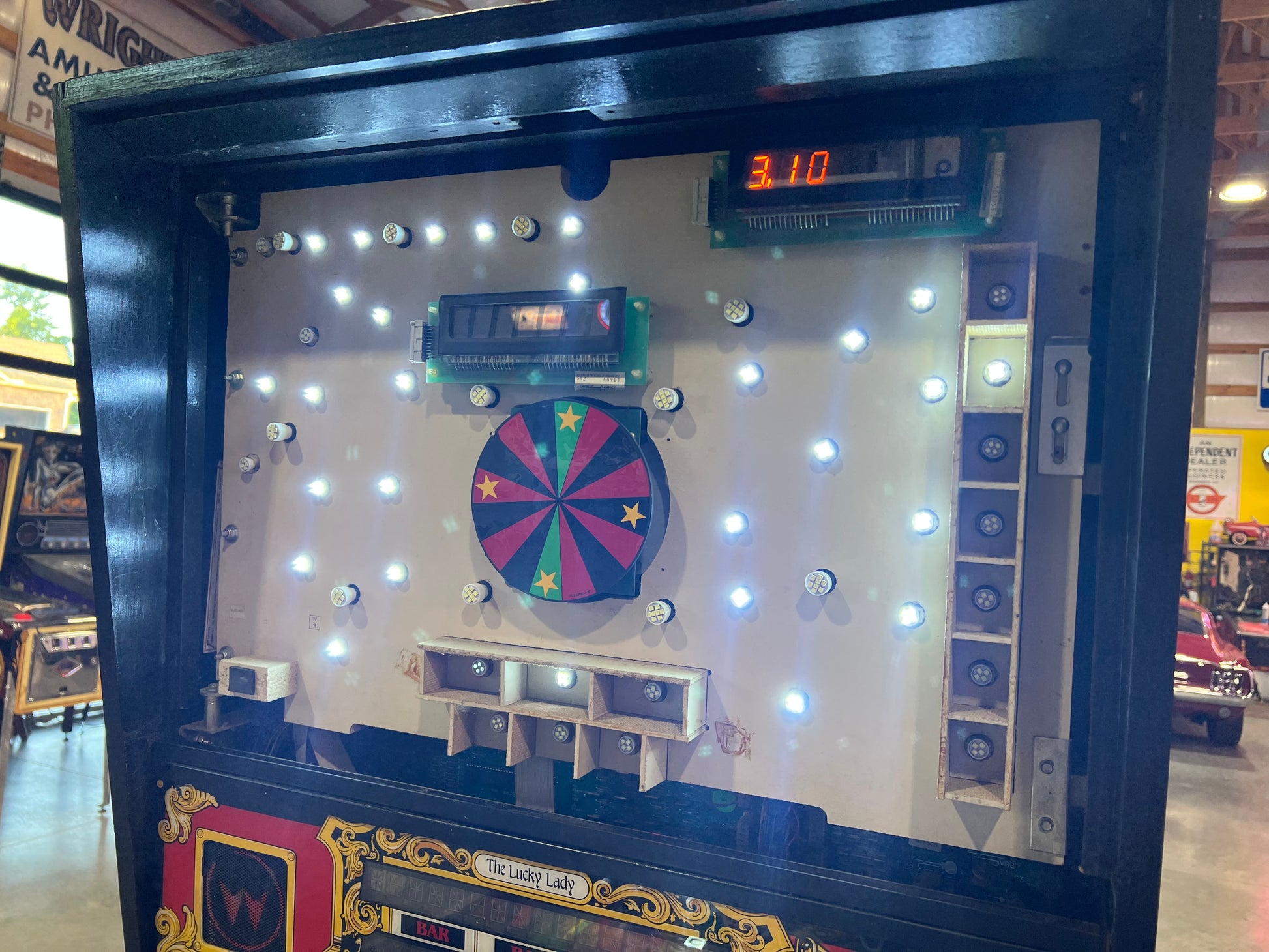 Riverboat Gambler - 1990 Williams Pinball Machine - WORKS 100% - READY TO GO! Every Element Works AS IT SHOULD!