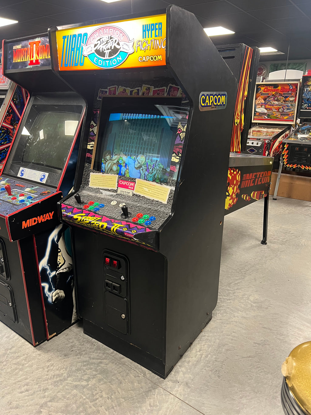 STREET FIGHTER 2 - HYPER FIGHTING - Capcom Arcade Game - Works 100% - Fight Like The Best!