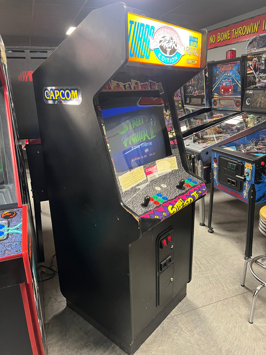 STREET FIGHTER 2 - HYPER FIGHTING - Capcom Arcade Game - Works 100% - Fight Like The Best!