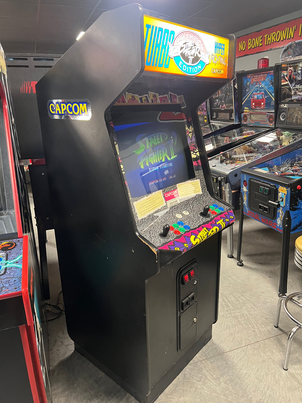 STREET FIGHTER 2 - HYPER FIGHTING - Capcom Arcade Game - Works 100% - Fight Like The Best!