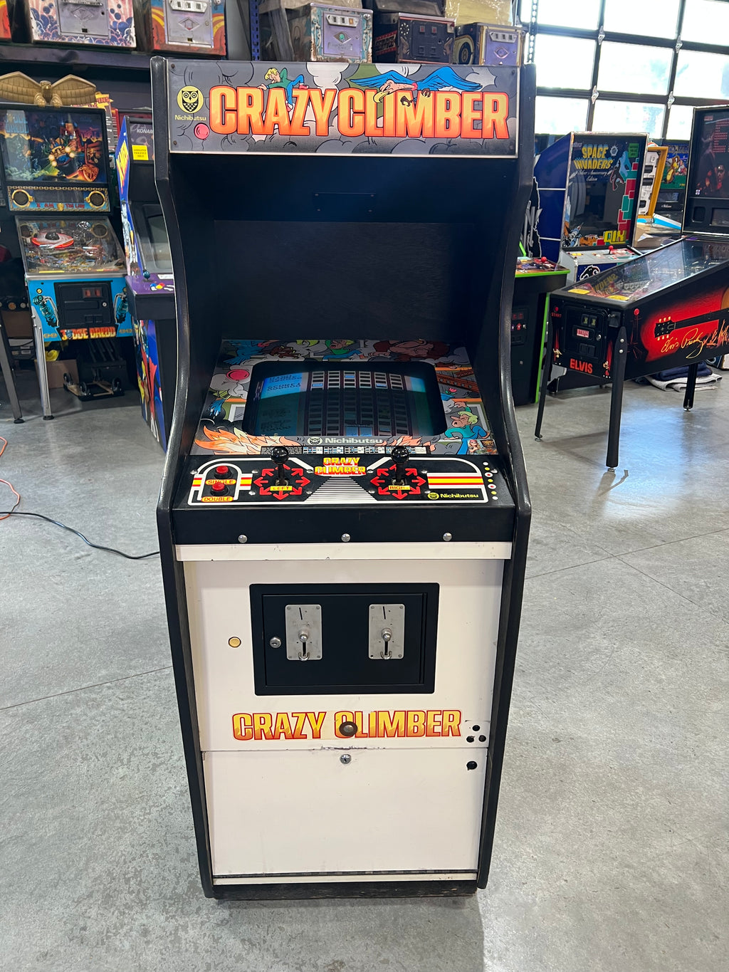 CRAZY CLIMBER - Nichibutsu Arcade Game - Works 100% - Rarer Classic - Hard to Find!