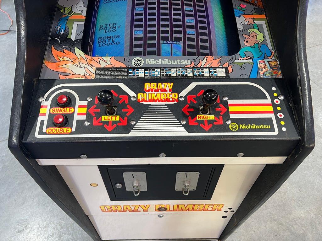 CRAZY CLIMBER - Nichibutsu Arcade Game - Works 100% - Rarer Classic - Hard to Find!