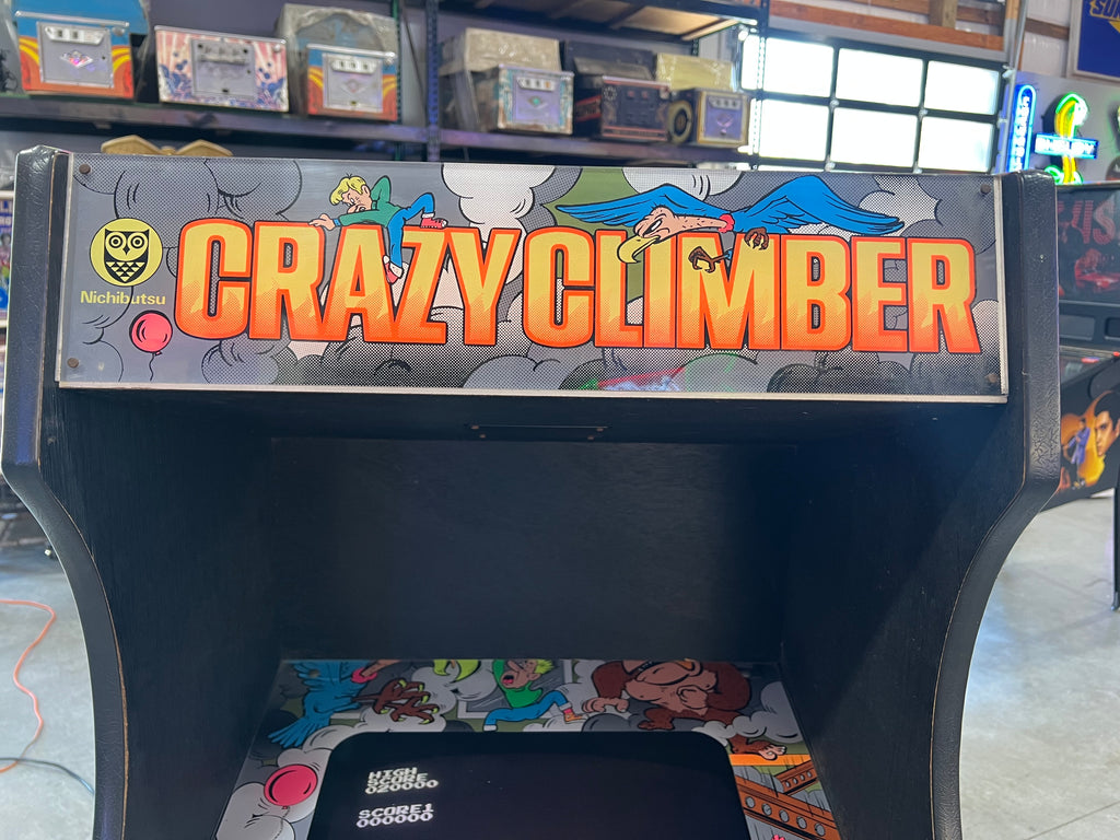 CRAZY CLIMBER - Nichibutsu Arcade Game - Works 100% - Rarer Classic - Hard to Find!