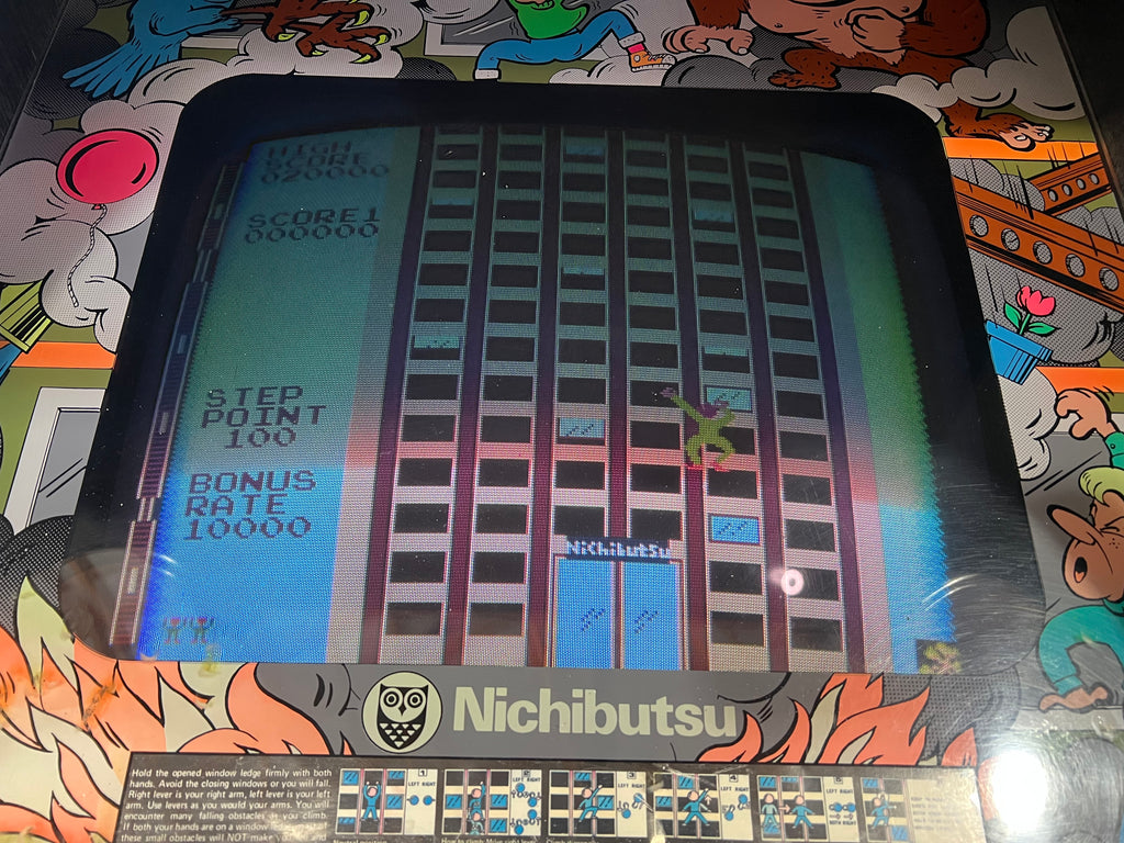 CRAZY CLIMBER - Nichibutsu Arcade Game - Works 100% - Rarer Classic - Hard to Find!