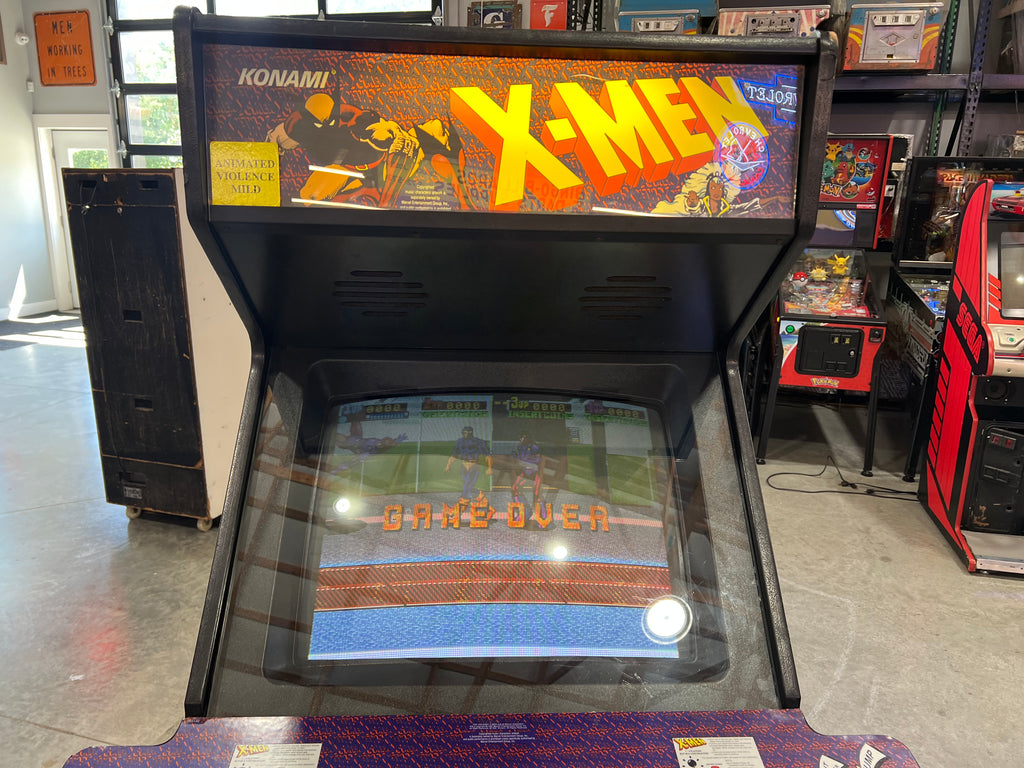 X-Men - 4 PLAYER - Konami Arcade Game! ORIGINAL! Nice Looking Arcade Cabinet - Works Great!