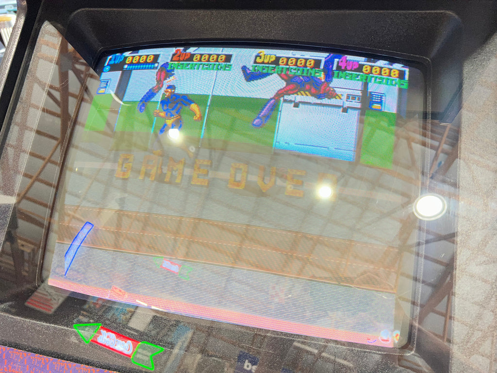 X-Men - 4 PLAYER - Konami Arcade Game! ORIGINAL! Nice Looking Arcade Cabinet - Works Great!