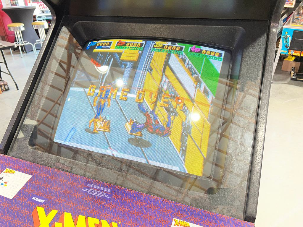 X-Men - 4 PLAYER - Konami Arcade Game! ORIGINAL! Nice Looking Arcade Cabinet - Works Great!
