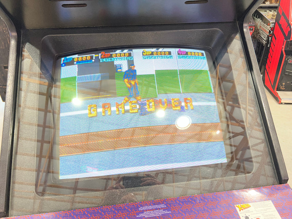 X-Men - 4 PLAYER - Konami Arcade Game! ORIGINAL! Nice Looking Arcade Cabinet - Works Great!