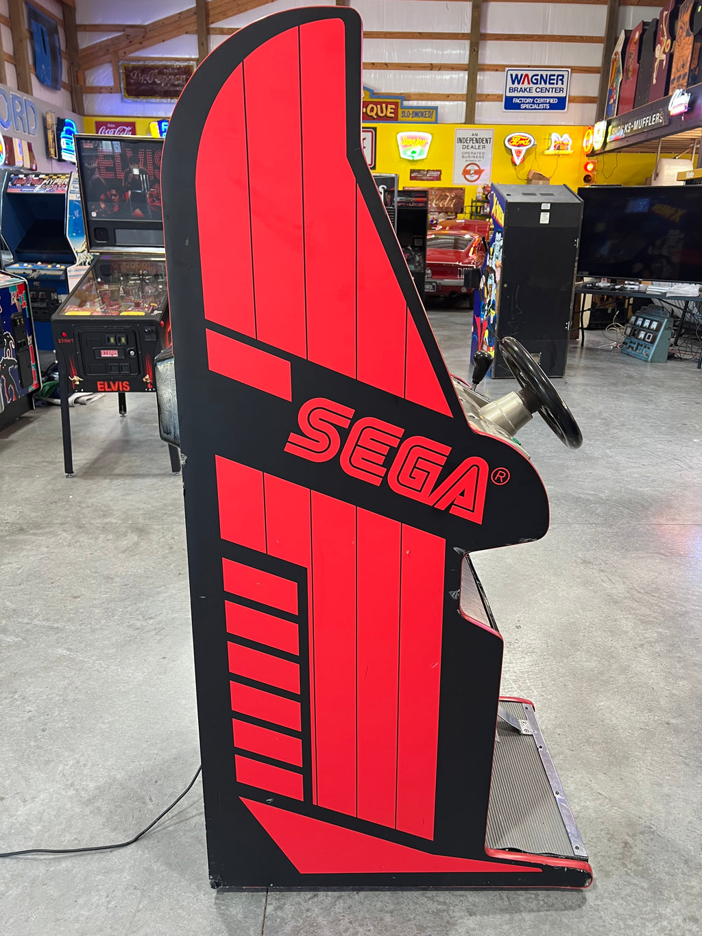 OUTRUN Cabaret (Mini) - Sega Arcade Game! ORIGINAL! Good Looking Driving Game Cabinet - Working Great! READY TO RACE!!