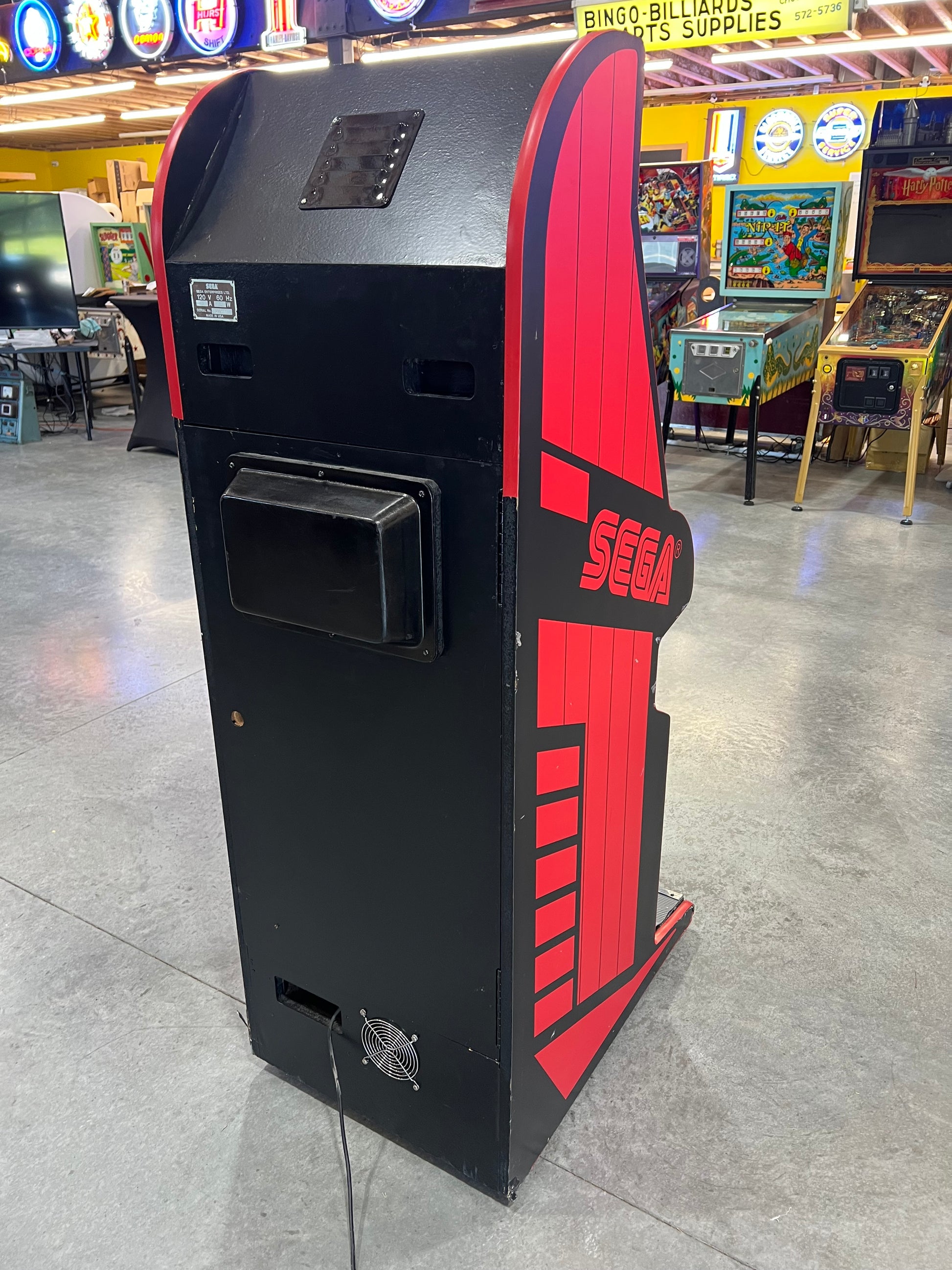 OUTRUN Cabaret (Mini) - Sega Arcade Game! ORIGINAL! Good Looking Driving Game Cabinet - Working Great! READY TO RACE!!