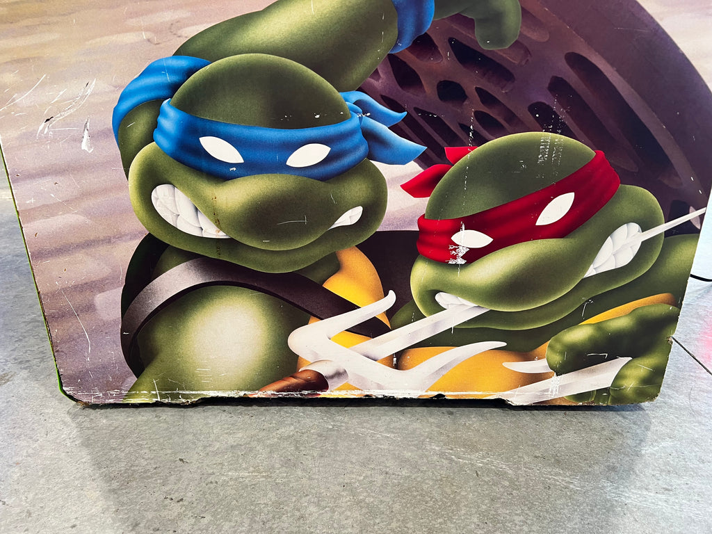 TEENAGE MUTANT NINJA TURTLES - 4 PLAYER - The OG -  Konami Arcade Game! ORIGINAL! Good Looking Arcade Cabinet - TMNT- TNT - Working Great!