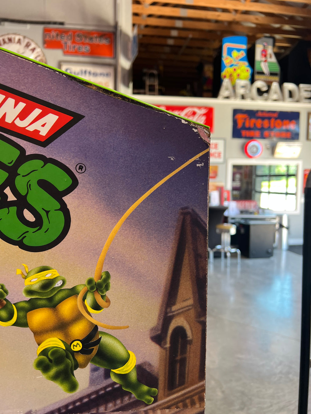 TEENAGE MUTANT NINJA TURTLES - 4 PLAYER - The OG -  Konami Arcade Game! ORIGINAL! Good Looking Arcade Cabinet - TMNT- TNT - Working Great!