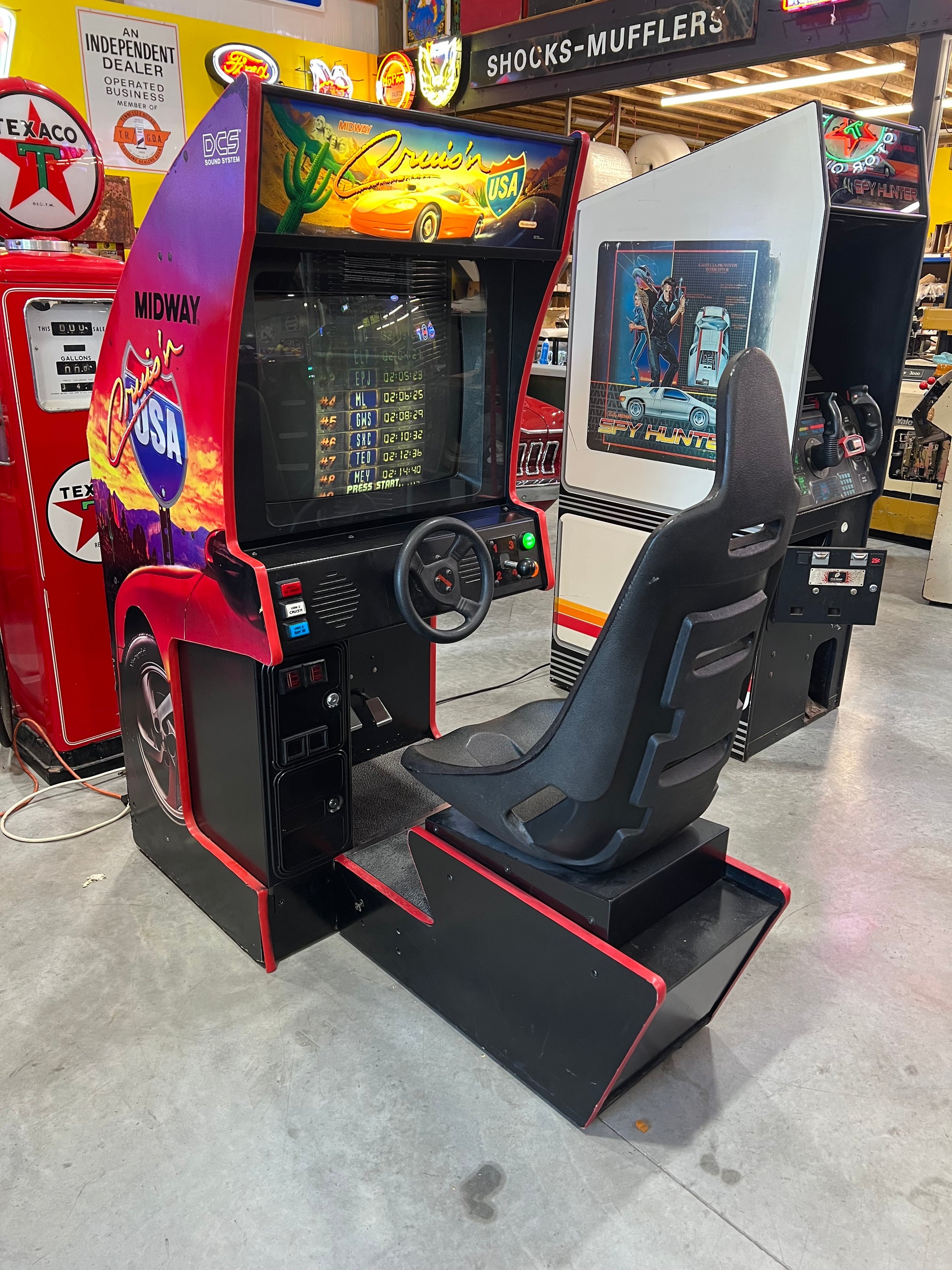 Crusin' USA Midway Nintendo Sit-Down Arcade Game - THE ORIGINAL - Works 100% - THE ONE YOU REMEMBER!