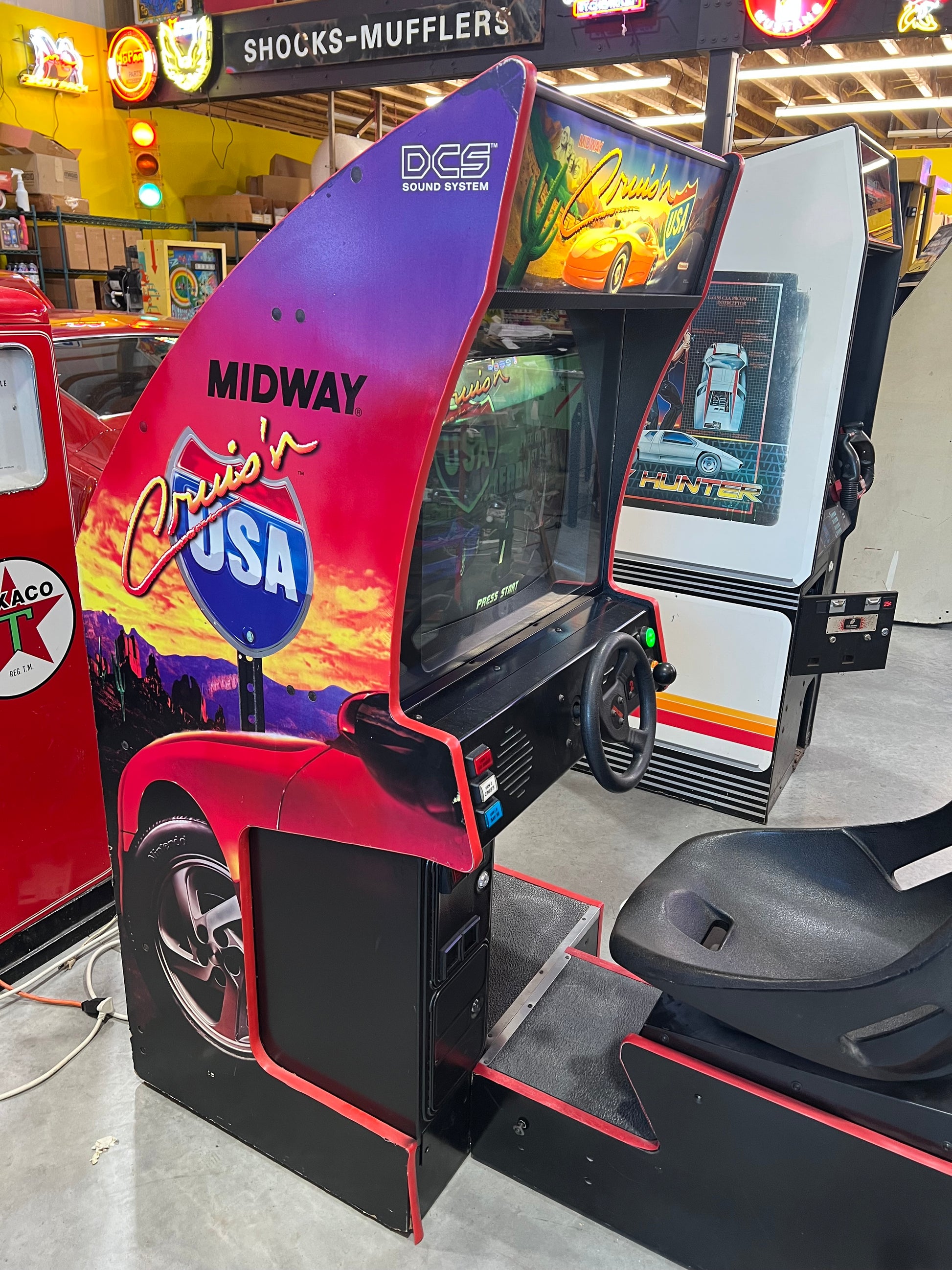 Crusin' USA Midway Nintendo Sit-Down Arcade Game - THE ORIGINAL - Works 100% - THE ONE YOU REMEMBER!
