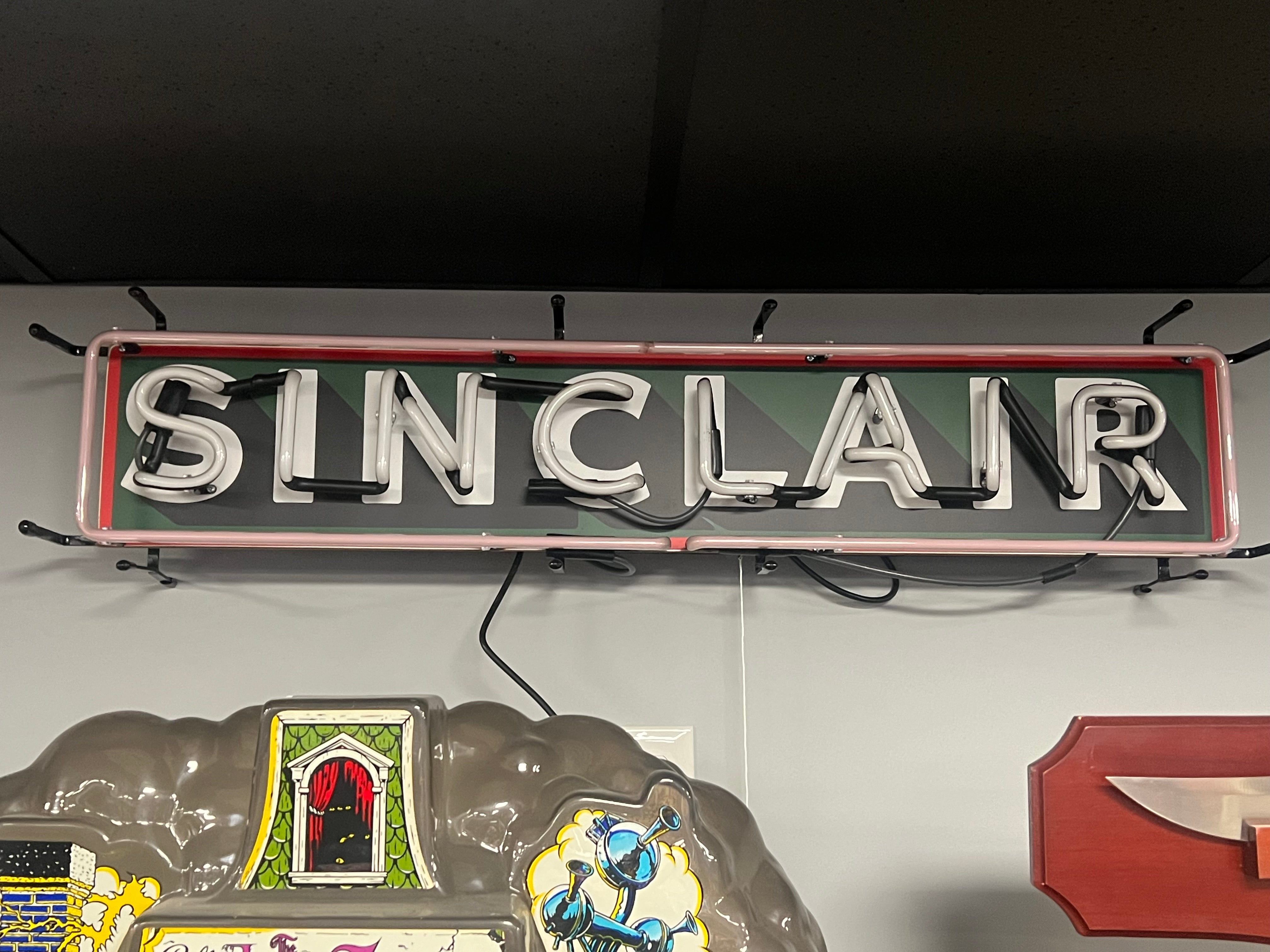 SINCLAIR NEON SIGN - Ready for Your Garage, Game Room or Man Cave