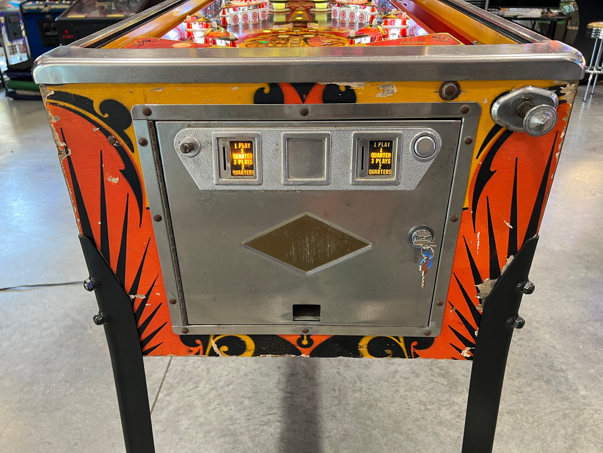 Mata Hari - 1978 Bally Pinball Machine - Shopped and Working 100%