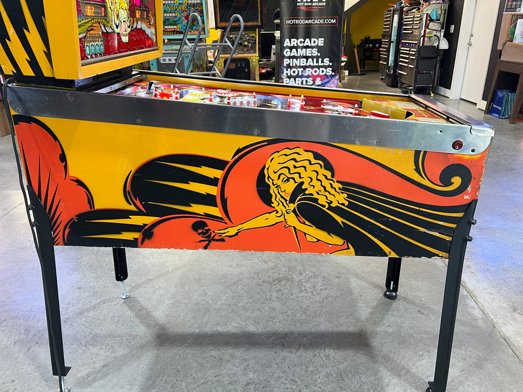 Mata Hari - 1978 Bally Pinball Machine - Shopped and Working 100%