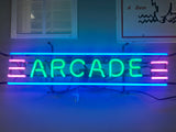 ARCADE NEON SIGN - Ready for Your Game Room or Man Cave!! REAL NEON!