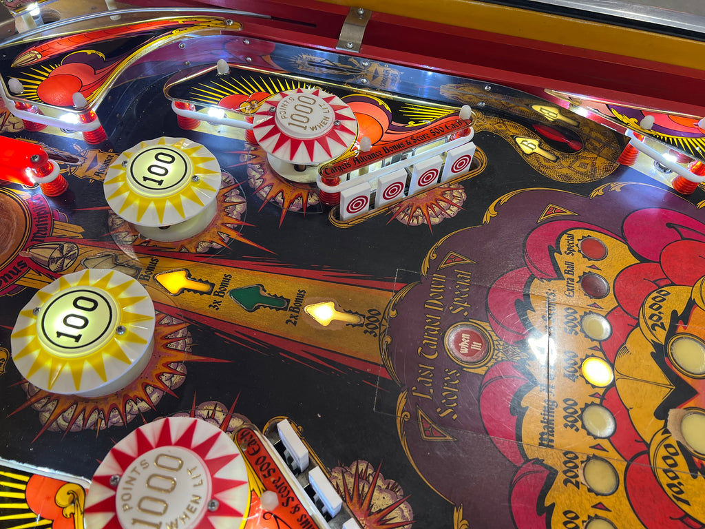 Mata Hari - 1978 Bally Pinball Machine - Shopped and Working 100%